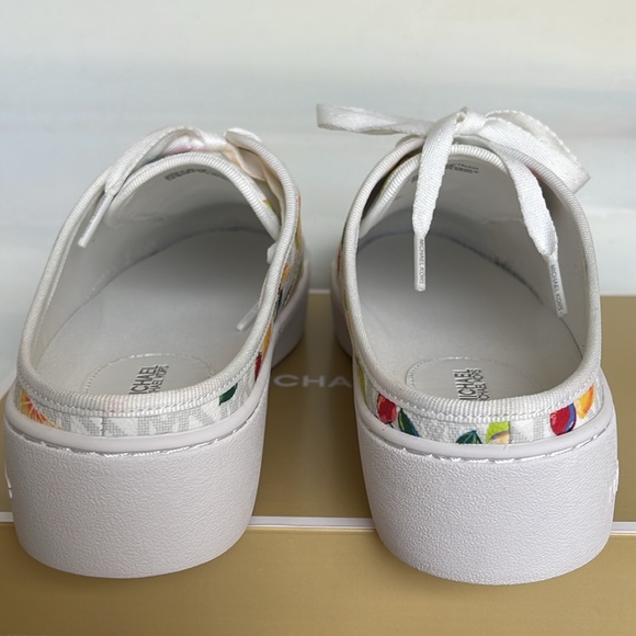 Michael Kors POPPY SLIDE SNEAKERS 
FRUIT PAINT MK SIG SM
49T4POFP1Q Platforms - Picture 13 of 16